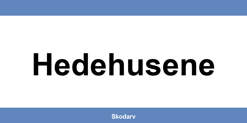 Kontakt PostNord pakkeshop i Hedehusene