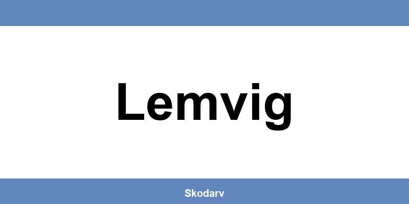 Kontakt PostNord pakkeshop i Lemvig