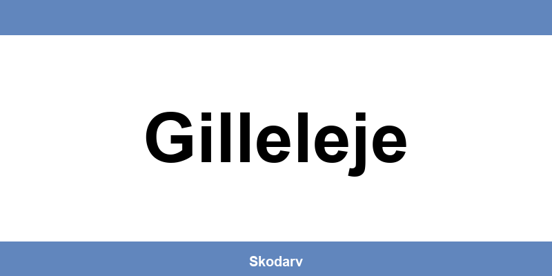 Kontakt PostNord pakkeshop i Gilleleje