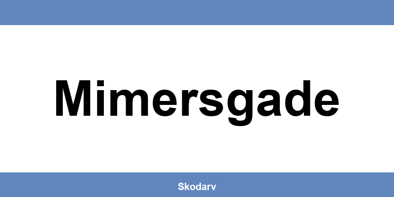 Kontakt PostNord pakkeshop i Mimersgade